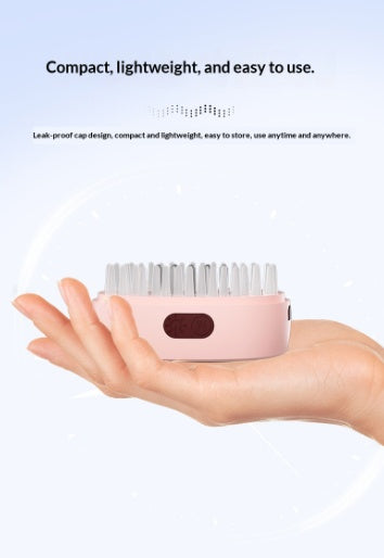 7-Color Light Massage Liquid-Applying For Home Use Scalp Essence Infusion Vibration Hair Care Comb