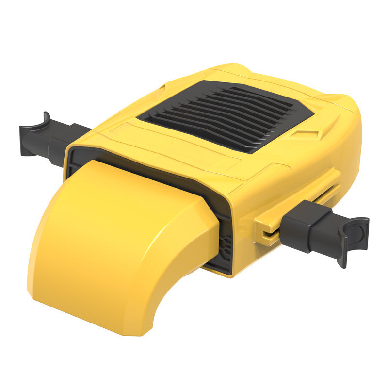 Car Front And Rear Seat Double-head Cooling USB Fan