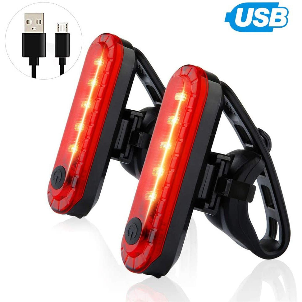 New Bicycle Taillight Outdoor Cycling USB Charging