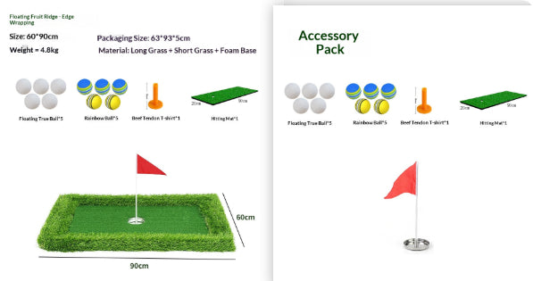 Golf Mini Water Green Outdoor Putting Practice Golf