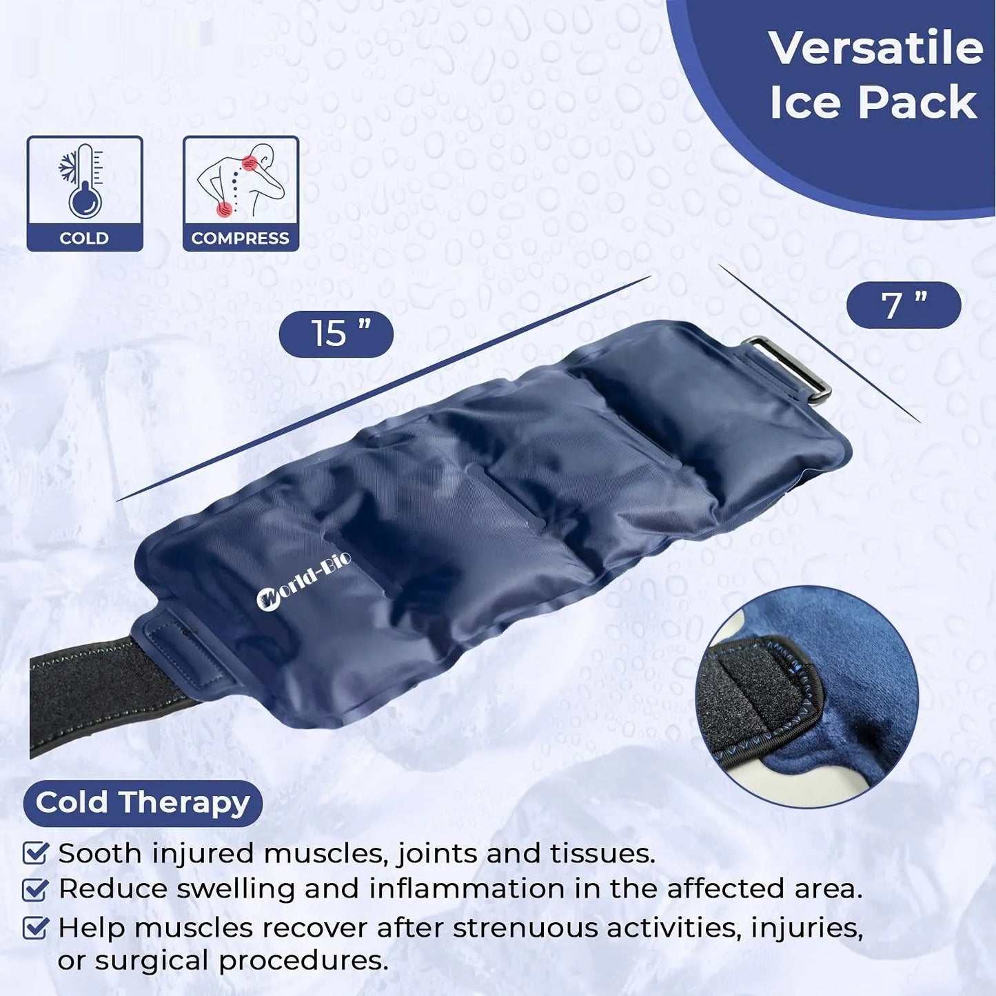 Ice-pack Protective Gear For Multiple Body Parts