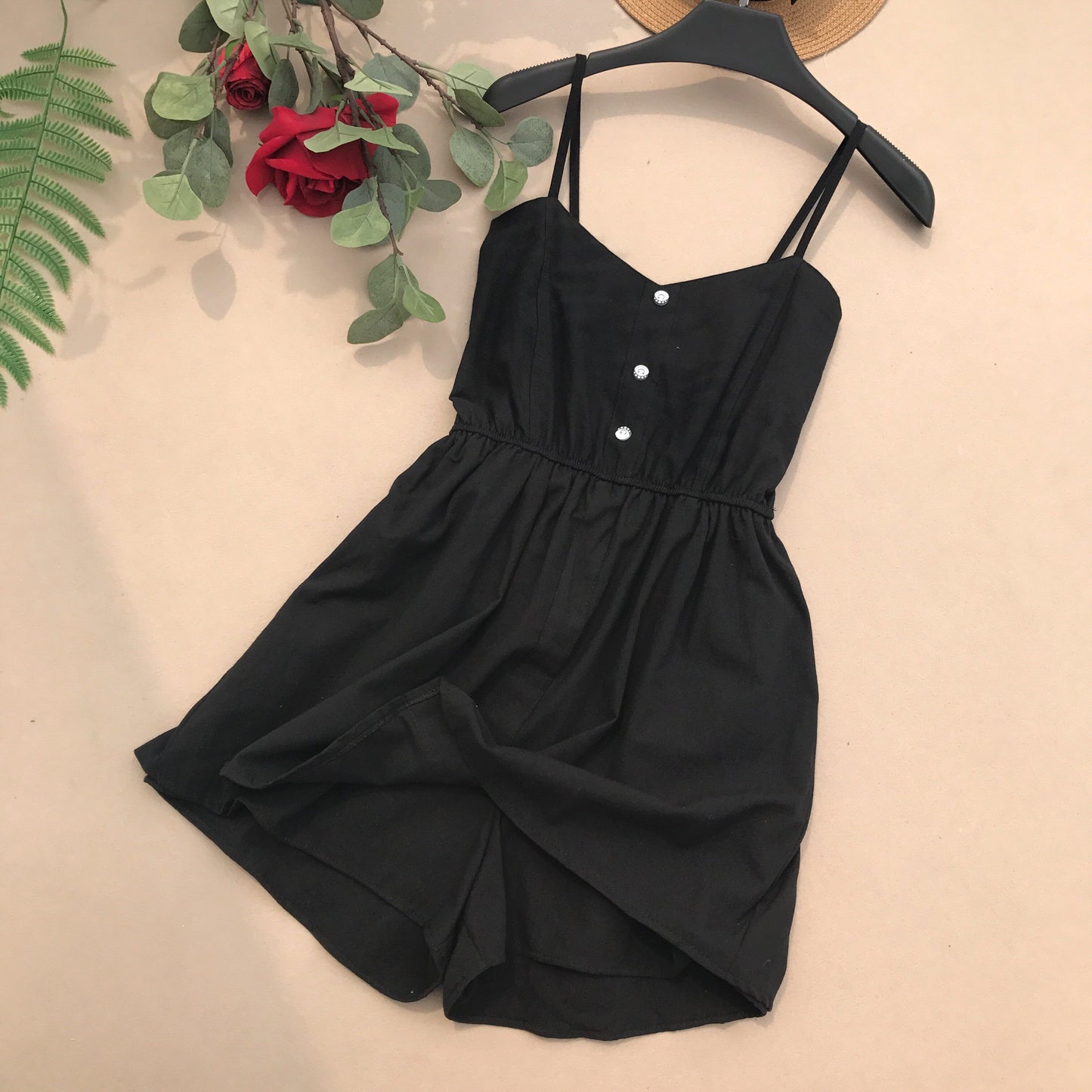 Summer New Korean Solid Color Dress
