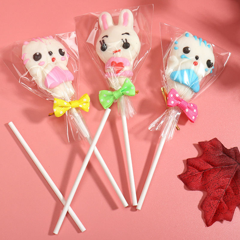 Lollipop Paper Chocolate Candy Sticks Handmade Baking And Crafting Accessories