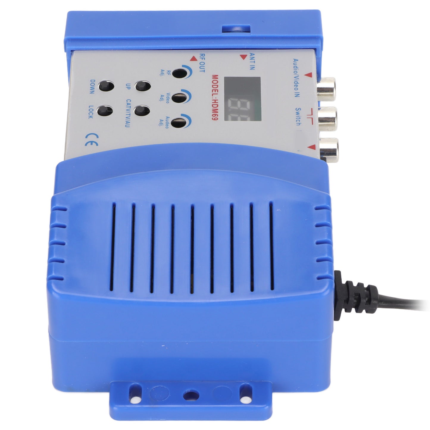 HD Modulator PAL NTSC Format Drive Free HD Multimedia Interface AV To RF Converter For Home TV 90‑240VUS Plug