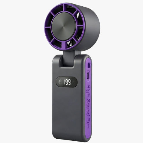 Speed-Adjustable High-Speed Cooling Fan With USB And Digital Display