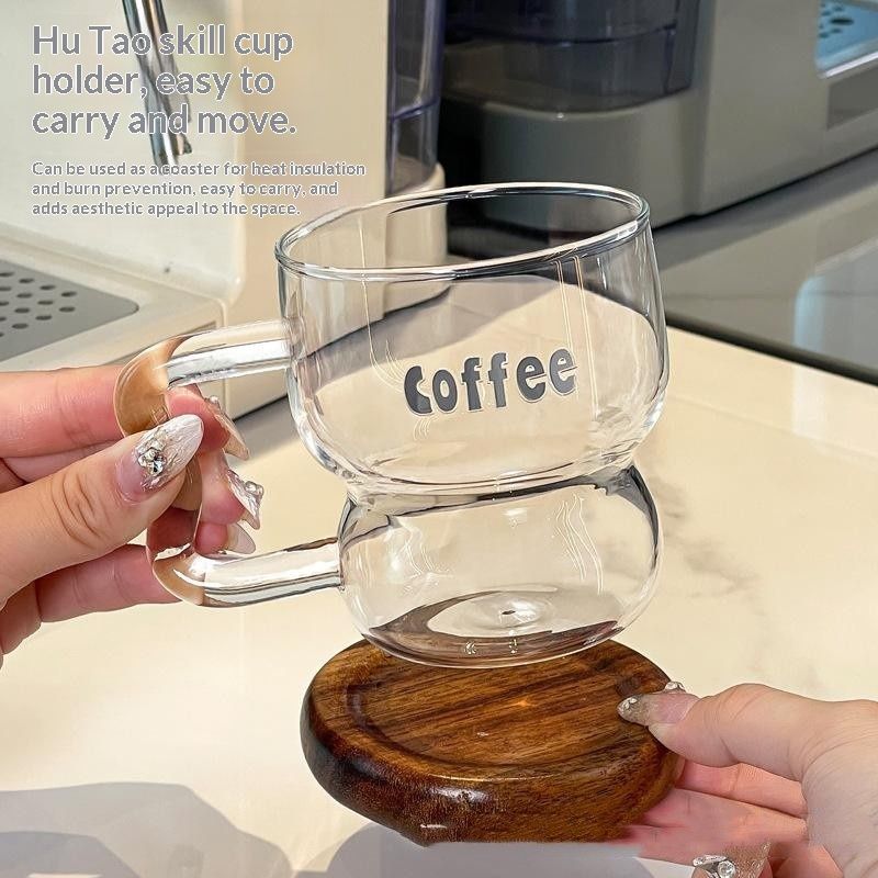 Glass Mug For Office And Home Use