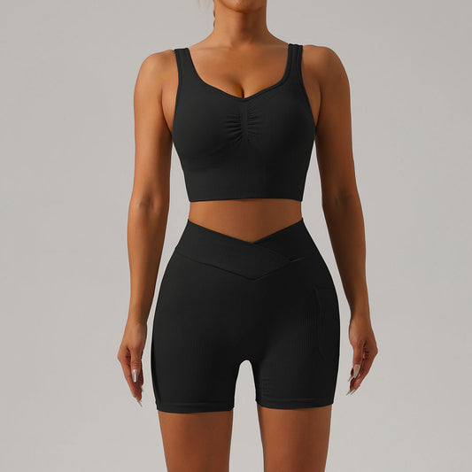 European And American Seamless Yoga Suit For Women