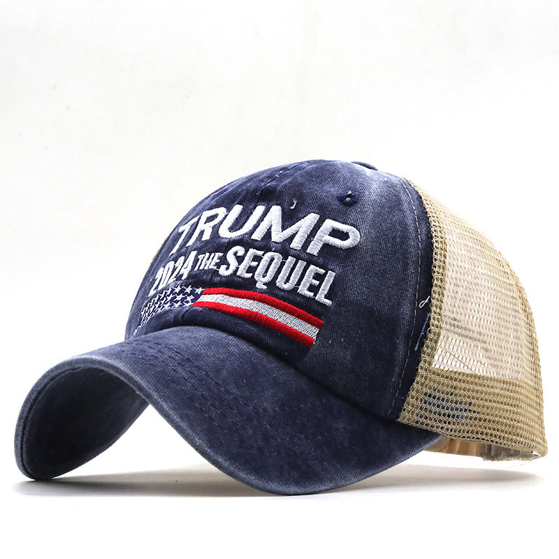 Mesh Wash Stylish Peaked Active Baseball Hat