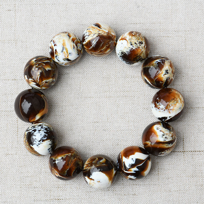 Tea Amber Mens And Womens Bracelet