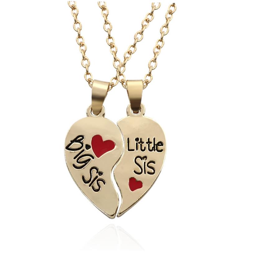 Simple Heart-shaped Pendant For Sisters And Best Friends