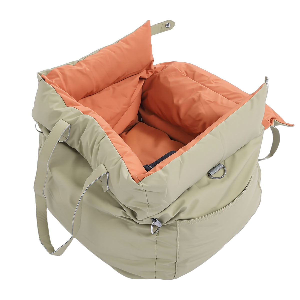 Car Pet Bed Portable Travel Outdoor Detachable Washable Pet Car Seat With Harness For Dogs Cats