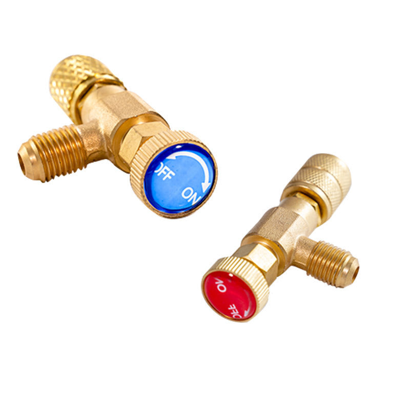 Air Conditioning Feeding Safety Valve R410A R22 Adapter