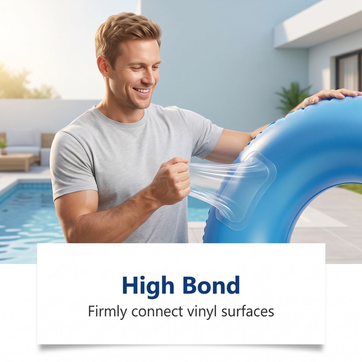 JUEFISH Inflatable Mattress Repair Kit Waterproof, Durable, Portable, Easy-to-Use, Leak Repair Tool Kit For Inflatable Products