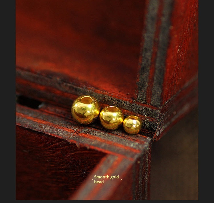 DIY Gold Loose Bead Accessories