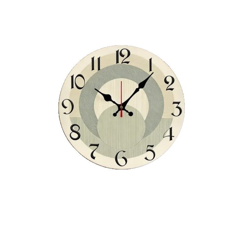 Cross-border New Product Wooden Wall-mounted Clock