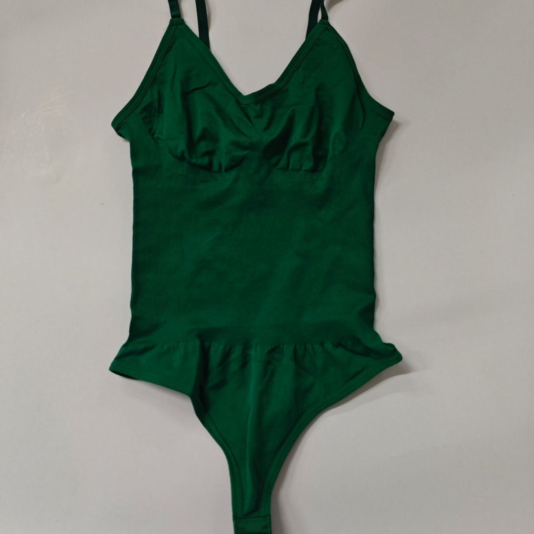 Seamless Body Shaping Jumpsuit With Abdominal Compression And Hip Lifting