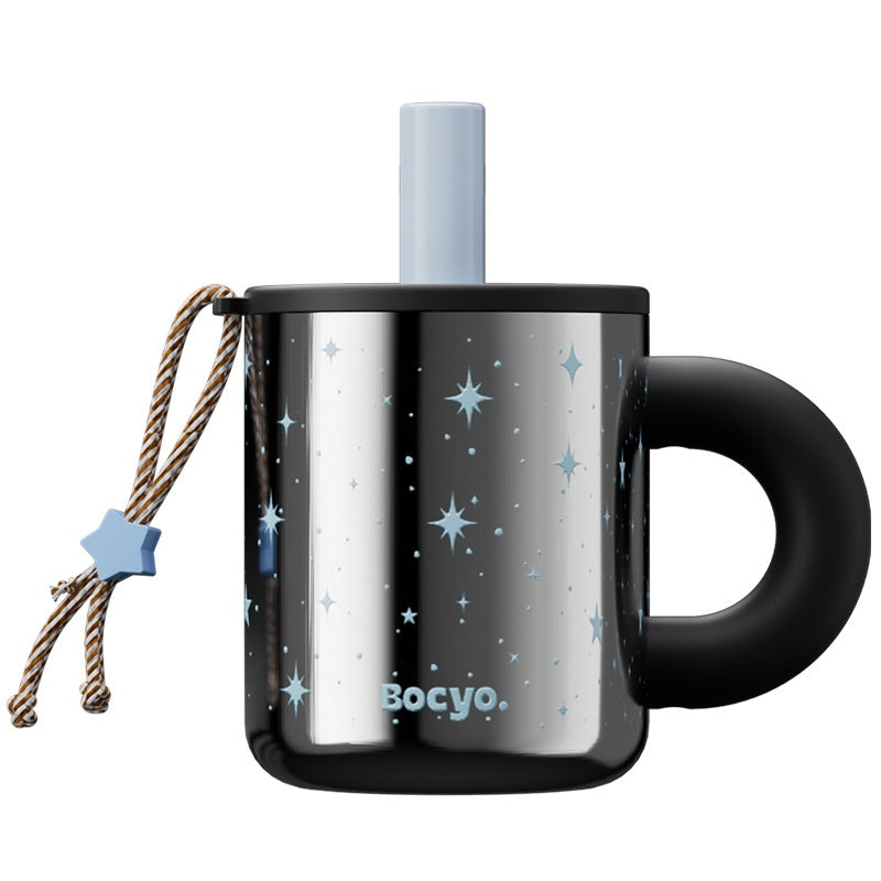Stainless Steel Coffee And Tea Straw Cup