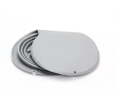 Silicone Folding Pet Bowl Dog Food Water And Feeding Anti-tipping Cat Bowl