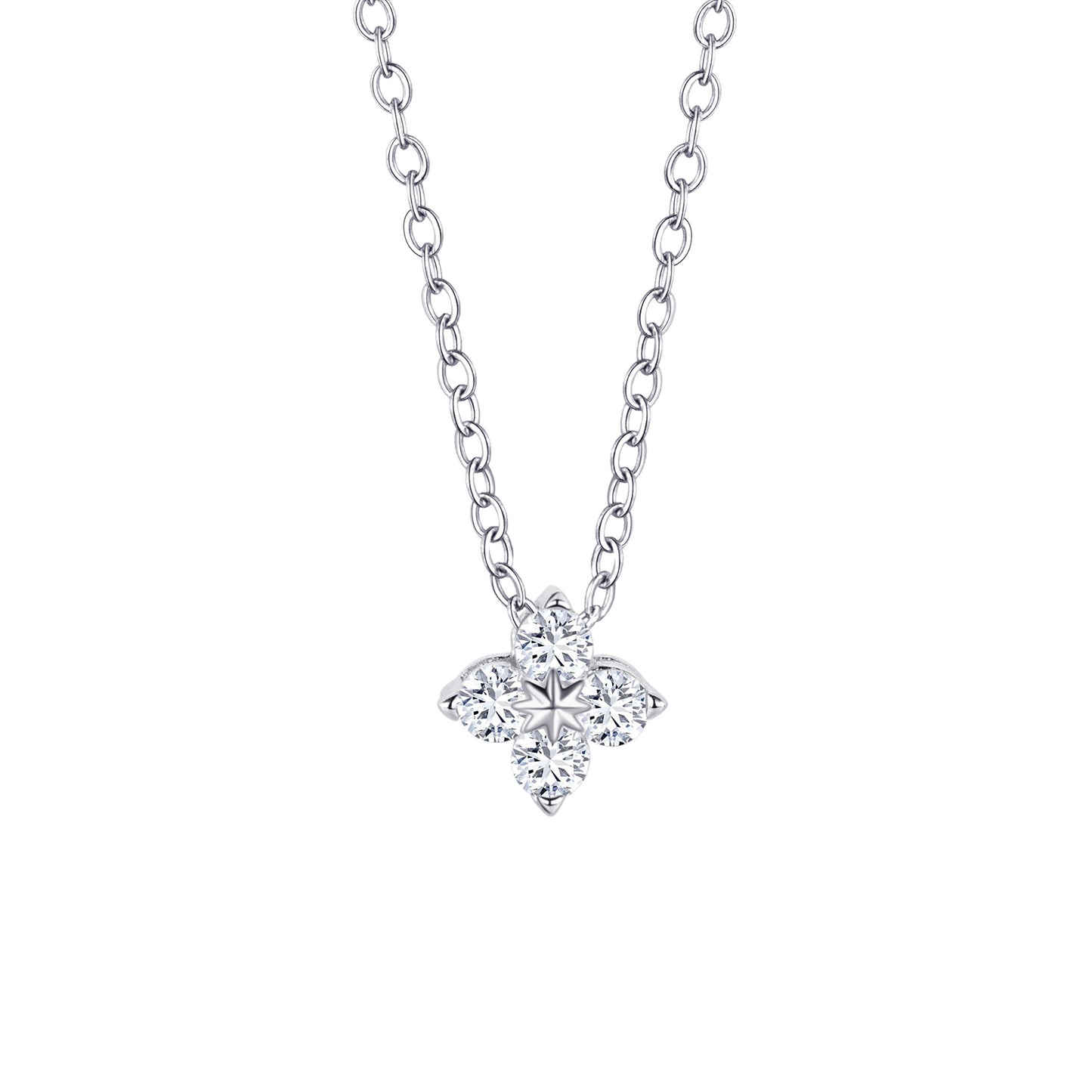 Japanese And Korean Four-leaf Clover Necklace Women's Minimalist Style