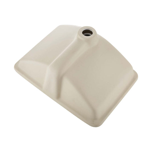 Undermount Bathroom Sink, 20.87 X 14.76 Inch Rectangular White Ceramic Vessel Sink With Overflow Hole, Under Counter Drop In Modern Lavatory Vanity Bath Wash Bowl Basin, Rectangle Small Space