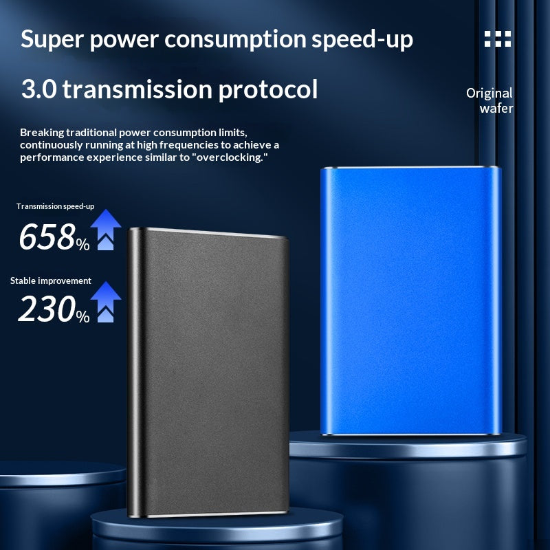 Metal Portable Mobile Phone And Computer Storage High-speed Solid-state Mechanical Hard Drive