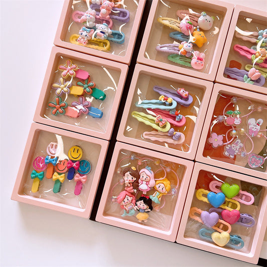 Cute Cartoon Character Hair Clips For Girls