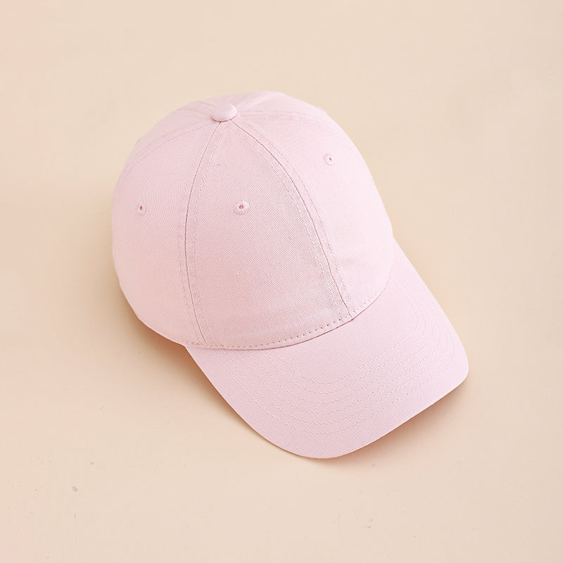 New Men's And Women's Solid-color Light Board Fashion And Simplicity Style Adjustable Baseball Cap Suitable For Outdoor Outings And Daily Commuting Outfits