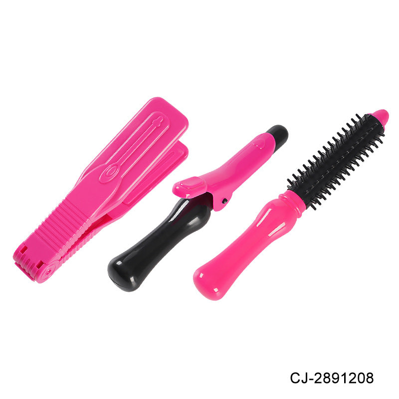 Princess Play House Hair Dryer Hair Curler Makeup Mirror Colored Box Suite