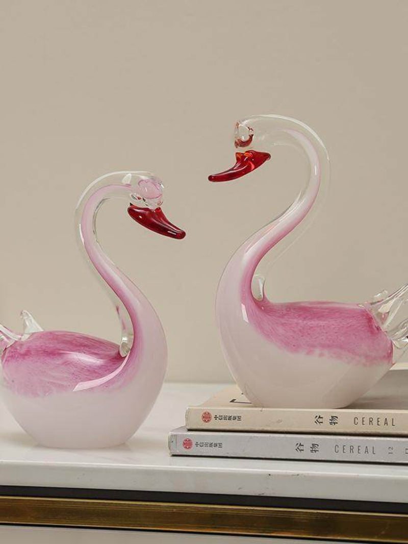 Handmade Swan Ornament For Home Decor Perfect As A Wedding Gift