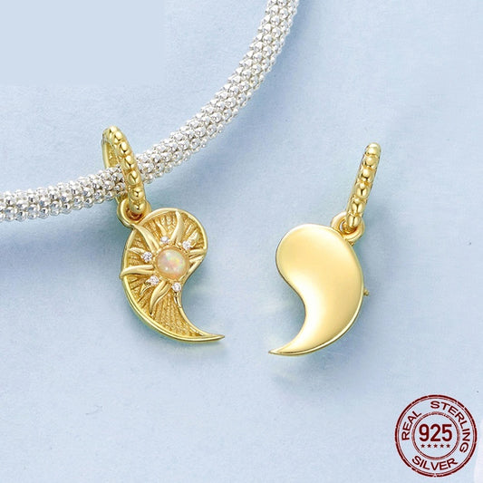 Original Eight-diagram-shaped Appetizer Sun Moon Pendant Ornaments Accessories
