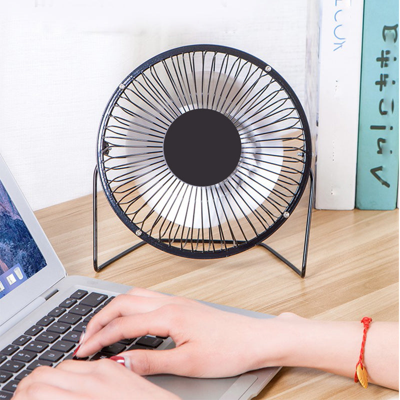 Portable Mini USB Cooling Fan 360 Small Desktop Desk Quiet Computer 4  6  8 Inch  20.3x20x11