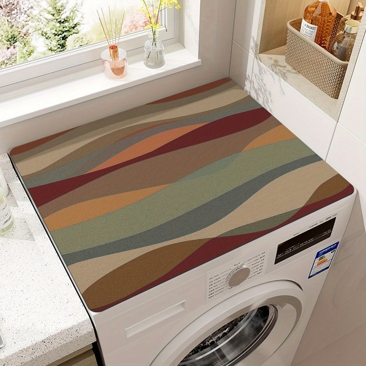 Diatomaceous Mud Washing Machine Pad Dryer Top Water-absorbing For Home Use