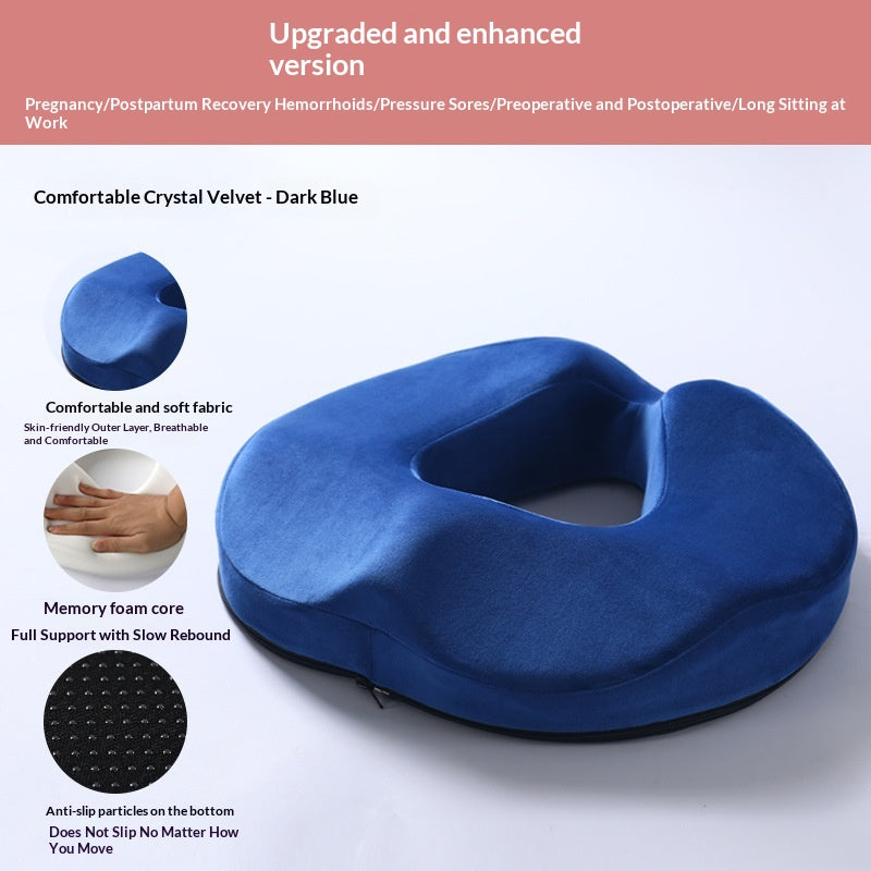 Office Seat Cushion Long-lasting Comfort For Extended Sitting, Breathable Summer Chair Butt Pad
