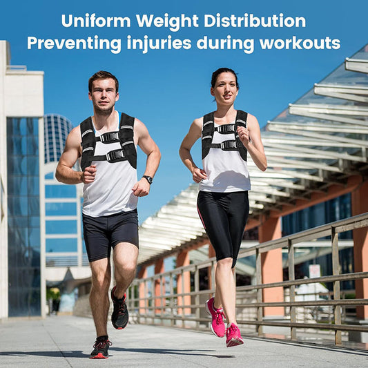 Invisible Weighted Running Vest With Integrated Equipment