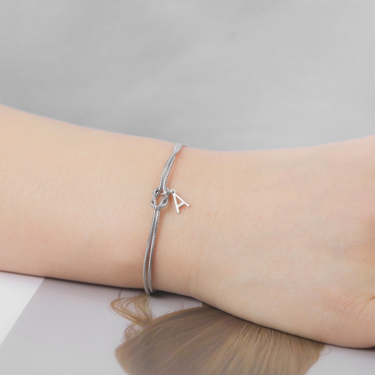 New Best-selling Wholesale 26-letter Handmade Knot Bracelets