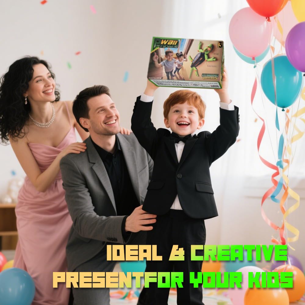 Realistic Wall-Climbing Gecko Toy  Birthday Gift For Children Aged 6