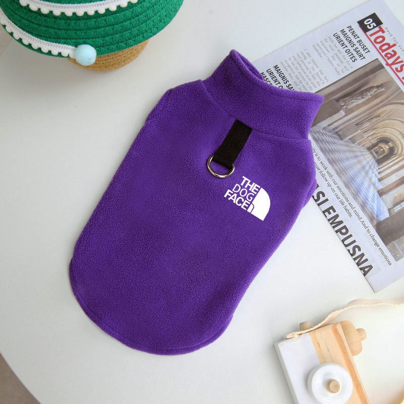 Pet Clothing Fleece-lined Thermal Vest