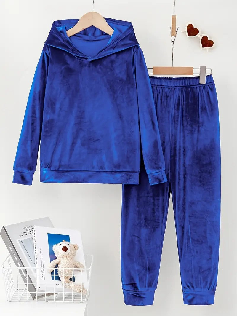 2026 New Arrival Fashion Solid Color Pullover Women's Matching Set