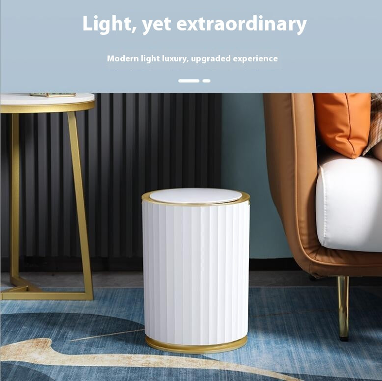 Inductive Smart Trash Can Household Automatic Electric With Lid