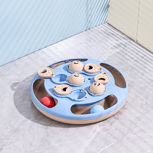 Household Cat Food Hiding And Dispensing Turntable