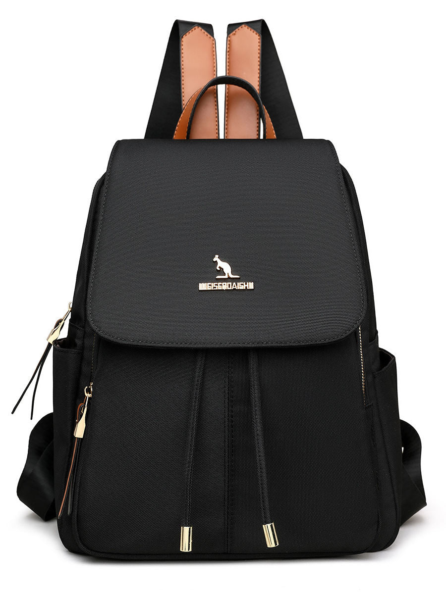Stylish Nylon Backpack For Women Korean-style Casual Business Commuter Bag