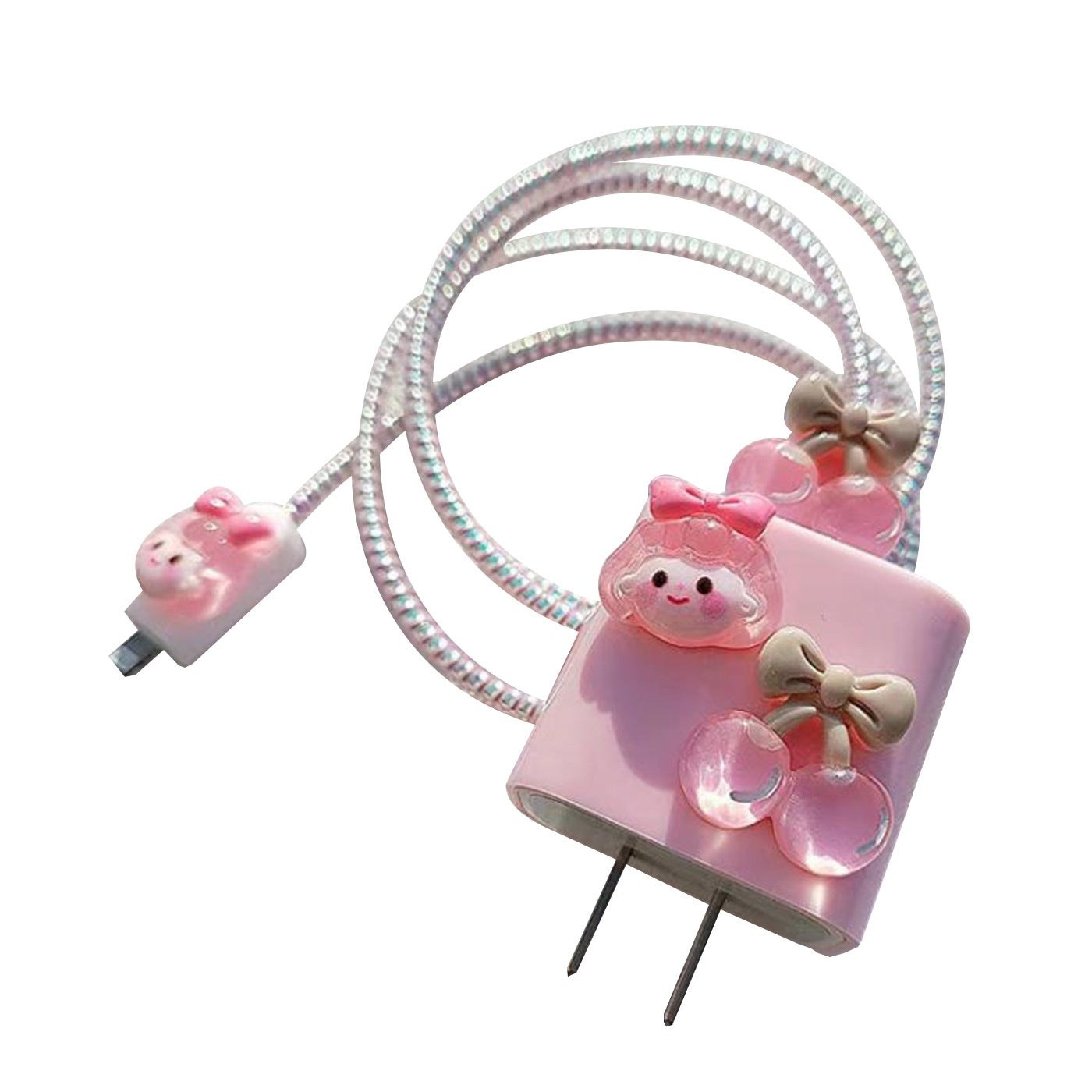 Fast Charge Data Cable Anti-break Charging Cable Protective Case