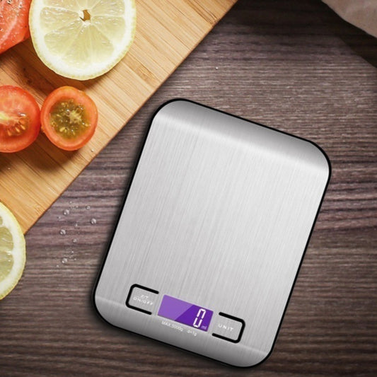 Household Food Weighing Baking Stainless Steel Electronic Scale