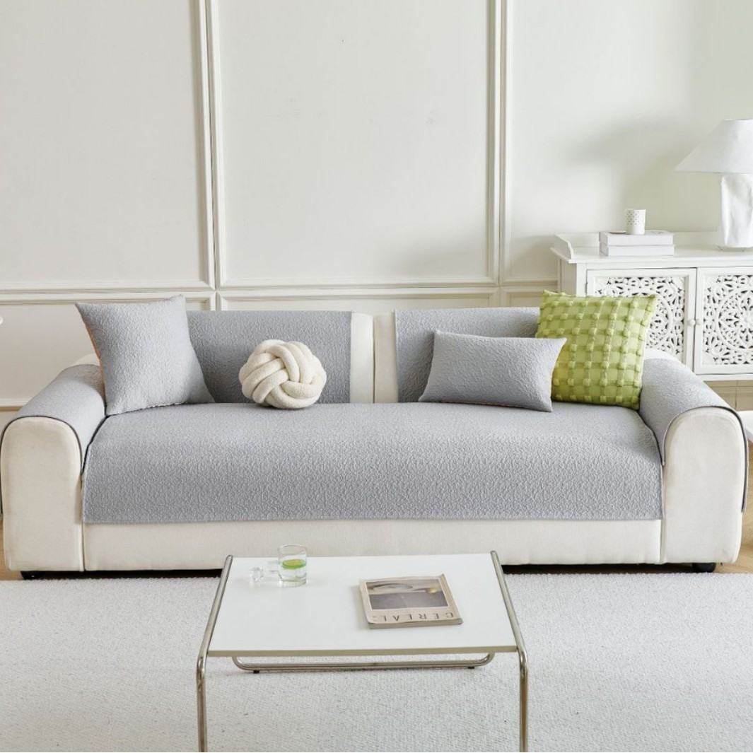Green Sofa Cooling Mat Non-slip Cover Cloth