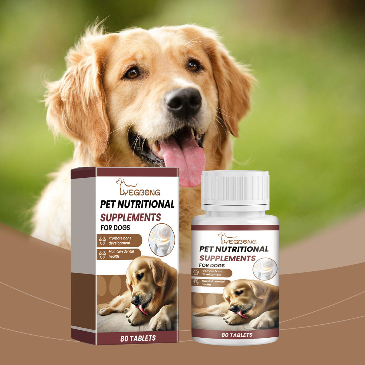 Pet Vitamin Supplement For A Healthy Nutritious Dietcalcium Tablets