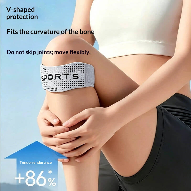 Adjustable Knee Brace Protective Sleeve - Supportive Compression Guard for Sports Injury Recovery and Joint Pain Relief