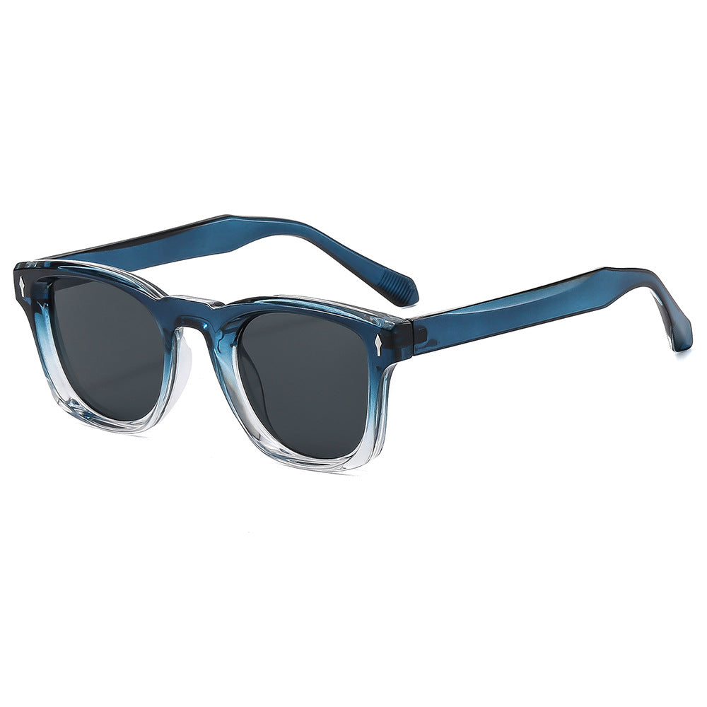 Womens Stylish Square-frame Retro Sunglasses For Outdoor Adventures
