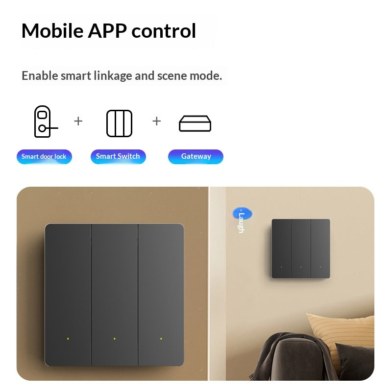 Hotel And Home Smart Switch With Voice Control