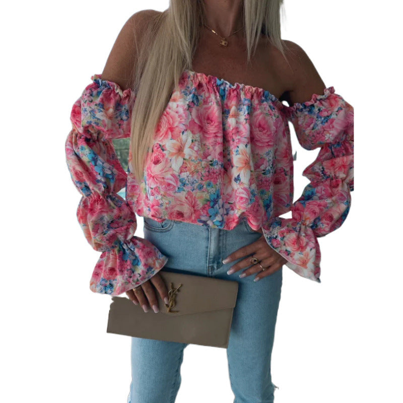 Womens Fashion Sexy Waist-cinching Long Sleeves