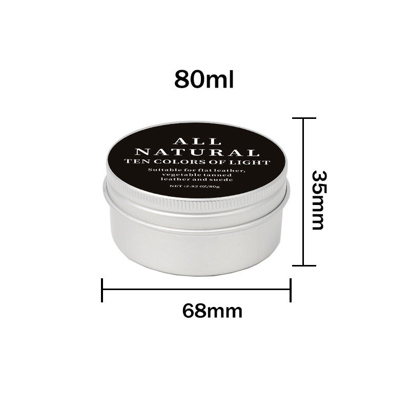 Aluminum Box Mink Oil Cream Leather Care Mink Oil Cream